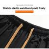 Men Autumn Winter Thick Fleece Warm Trousers Drawstring Cropped Pants Men Add Velvet Casual Loose Drape Sweatpants Sports Slacks