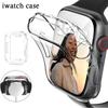 TPU-Displayschutzhülle für Apple Watch Serie 9 8 7 SE 6 5 4 3 Stoßstangenabdeckung Zubehör für Iwatch 45 mm 41 mm 44 mm 40 mm 42 mm