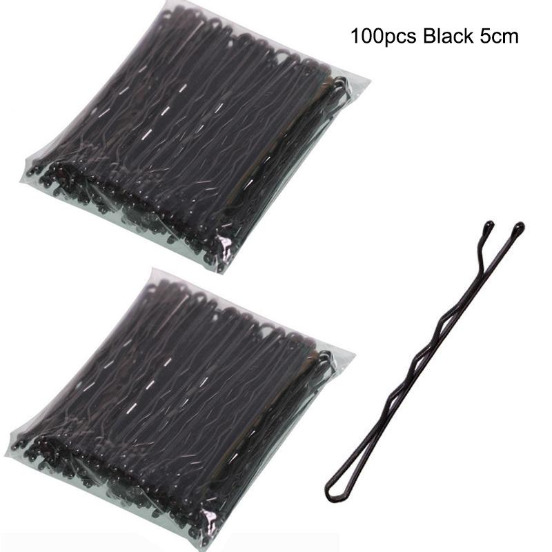 50/100/150 Stück Schwarze Haarnadeln für Damen Haarspange Dame Haarklammern Unsichtbare Wellen Haarklammer Haarspange Haarspange Haarclips Accessoires