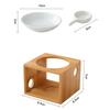 Aromatherapy Furnace Bamboo Incense Burner Home Decor Ornaments Candle Holder Romantic Essential Oil Lamp Aroma Burner