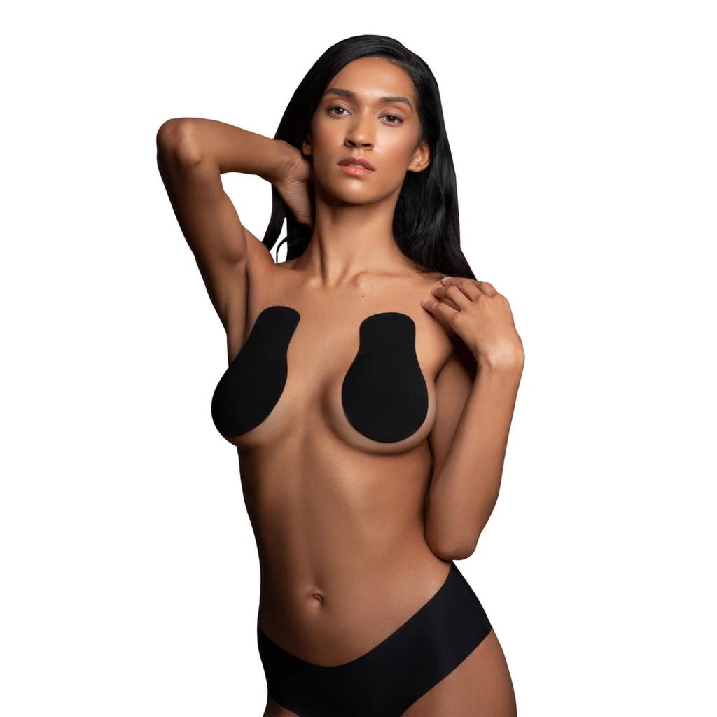Bye Bra - Black Nipple Covers M