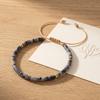 Women Bracelet Adjustable Length Natural Stone Beads Bracelet Bohemia Style Stackable Bracelet Versatile Jewelry Accessory