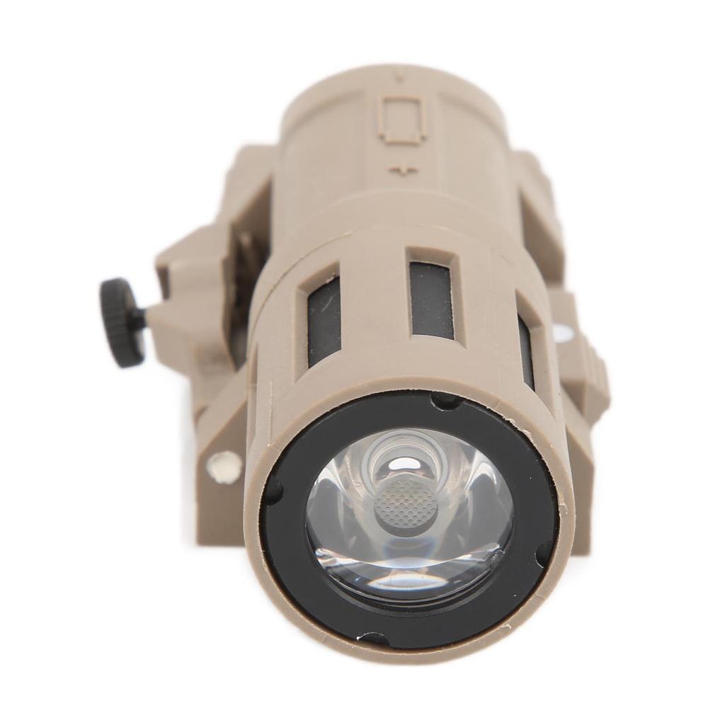 Weapon Mounted Light NE04019 Hunting Weapon Rail Flashlight Hard Light StroboflashSand Color