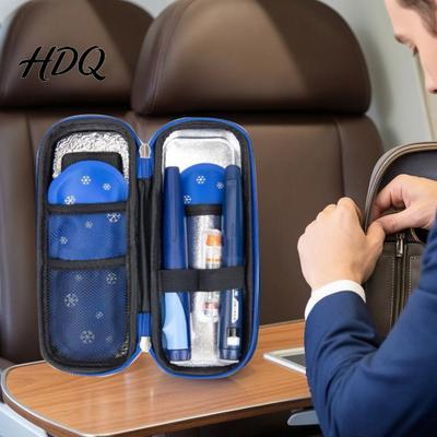 Insulin Cooler For Flights Refrigerator with Digital Temperature Display, Portable 2 Long-Lasting