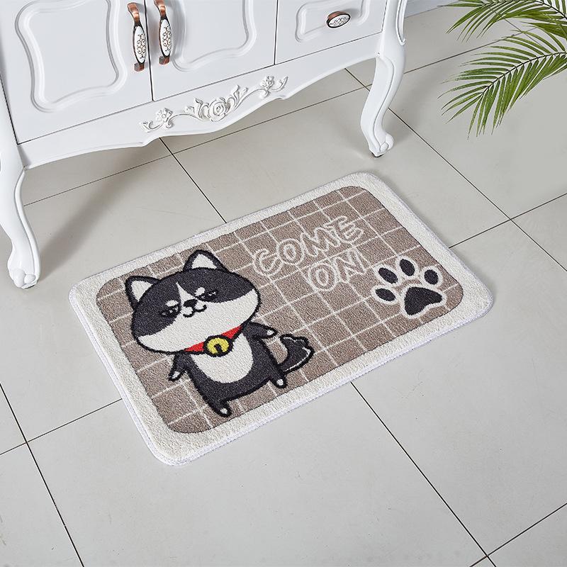 Cartoon Absorbent Bathroom Door Mat