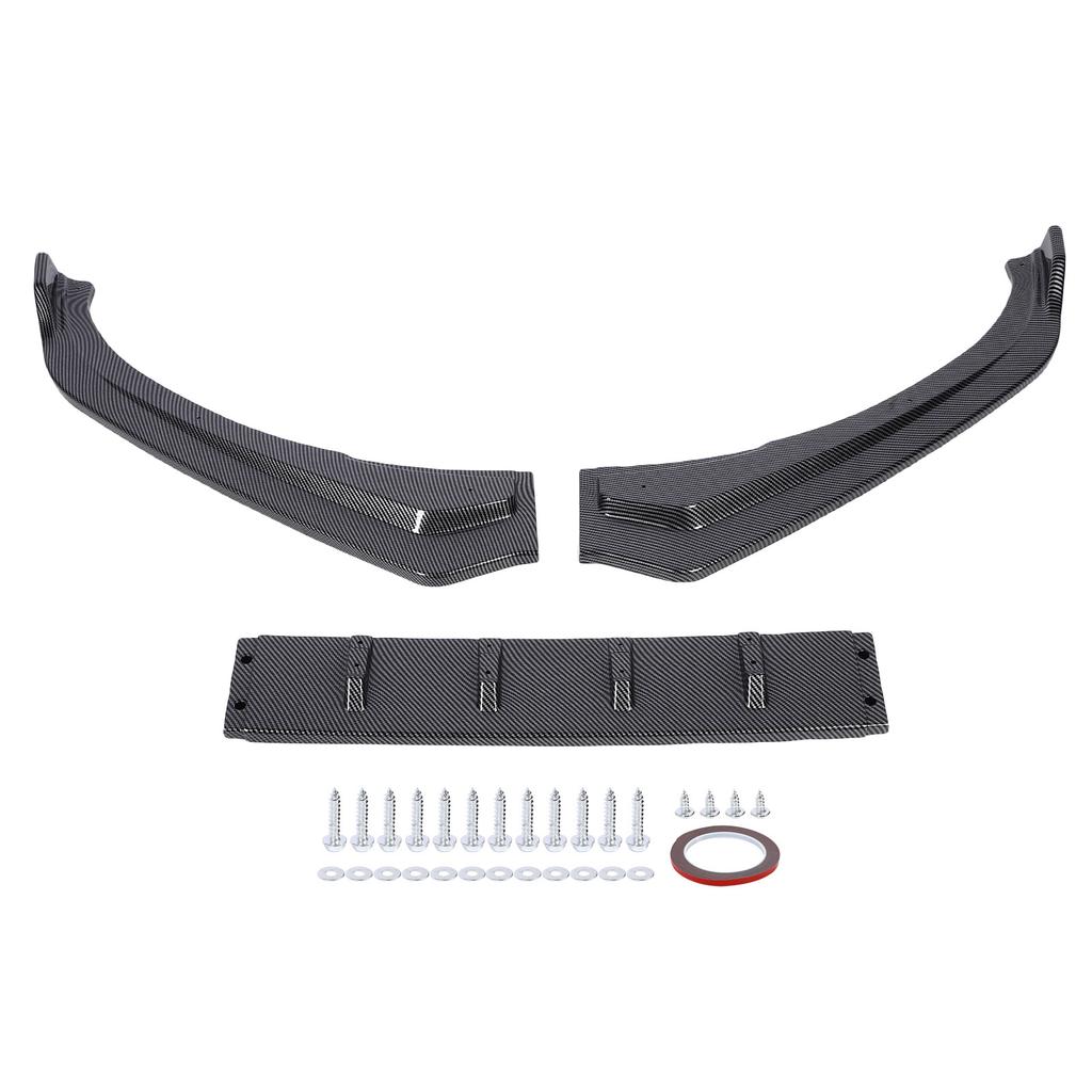 Front Bumper Lip Spoiler Stylish Front Bumper Splitter Lip Air Chin Body Kit Replacement for GT86 FT86 FR S Facelift
