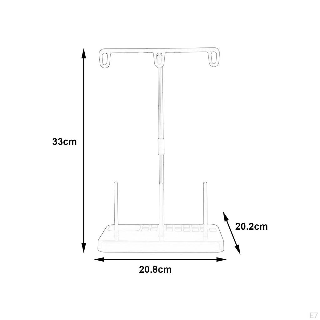 Sewing Thread Organizer Stand with Detachable Spools Holder