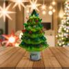 Christmas Tree Night Light with ON/Off Switch Vintage Christmas Nightlight Plug in Decorative Retro Christmas Tree Wall Light
