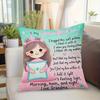 1Pc, Pillowcase Sharing Love, Sofa Living Room Office Home Decoration-Machine Washable (Double-Sided Printing, No Pillow Core)