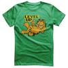 Officially Licensed Garfield Level Up Mens T-Shirt