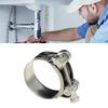 1pcs Stainless Steel Powerful Hose Clamp Exhaust Air Water Pipes Durable Sealing Powerful Strength Repair Welding Tools