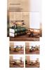 Retro Wooden Airplane Model Ornament - Handcrafted Desktop Decoration