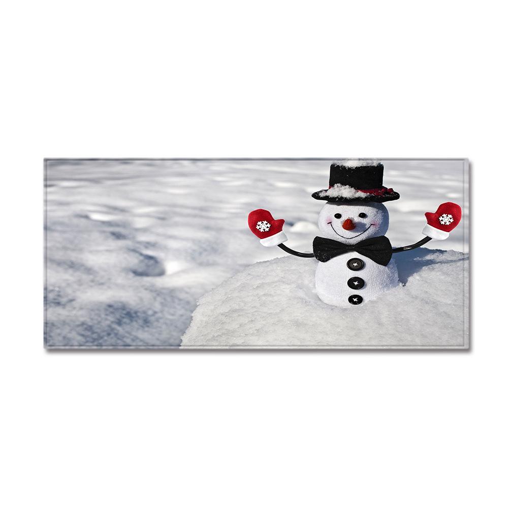 Christmas Kitchen Sand Carpet Doormat Long Floor Mat