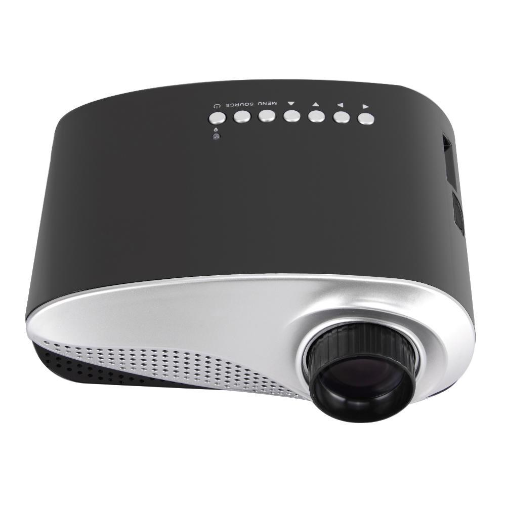 Mini projektor LED 120 lumenów HD 1080P Kino domowe HD/SD/USB/Audio/VGA ...