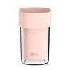 Portable Layered Travel Wash Cup Set - Transparent Mouthwash Cup & Toothbrush Storage for Women