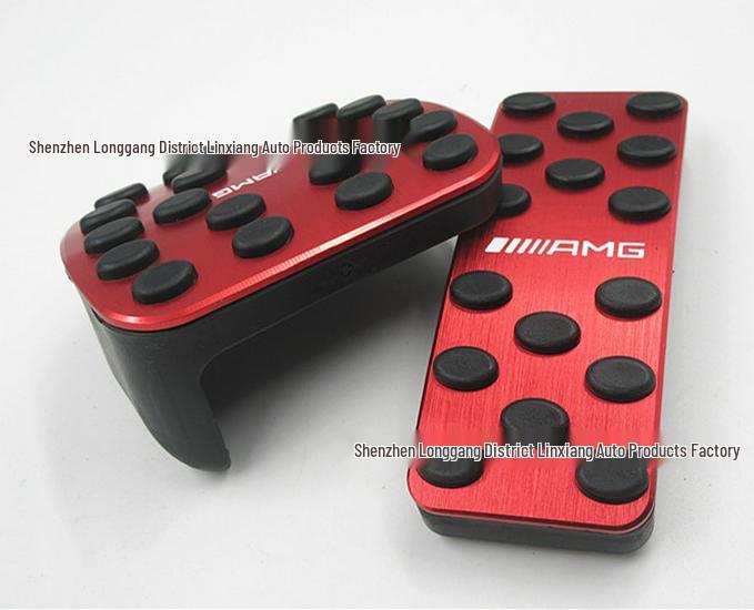 Kompatibel mit 16-17 A-Klasse, 16-17 B-Klasse, GLA, CLA bohrfreies Aluminiumlegierungs-Gaspedal.