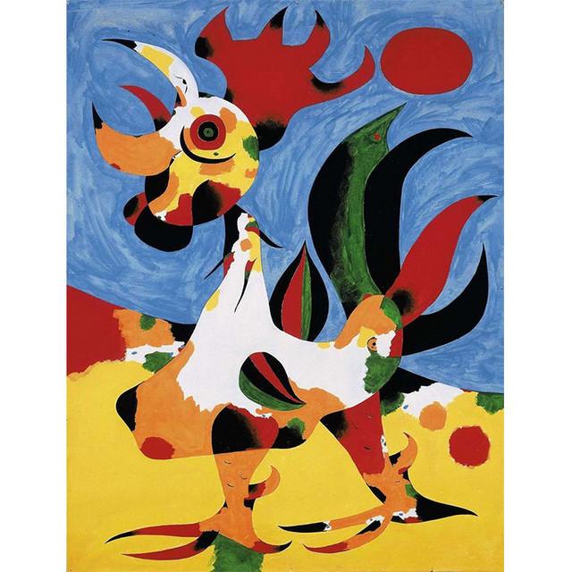 Joan Miro Surrealismus Umělecké Plakáty a Reprodukce Obrazy na plátně Obrazy na zeď Moderní Abstraktní Dekorativní Home Decor Bez rámu