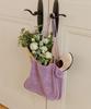 Mac Moc Knity Flower Crochet Knit Shoulder Bag_4 Colors