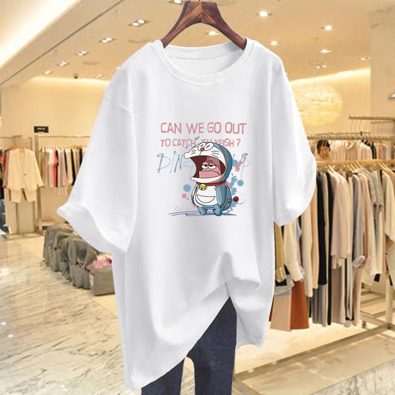 

Women s Loose Fit Graffiti Print Crew Neck Short Sleeve T-shirt XXXL