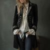 Women's Velvet Jacket, Long Sleeve, Embroidered Patchwork, Color