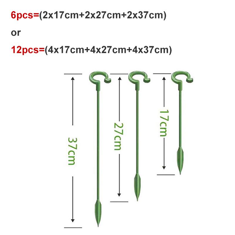 6pcs 12pcs Butterflies Orchid Succulents Flower Vegetables Plant Stand Plant Potted Support Rods Garden Supplies