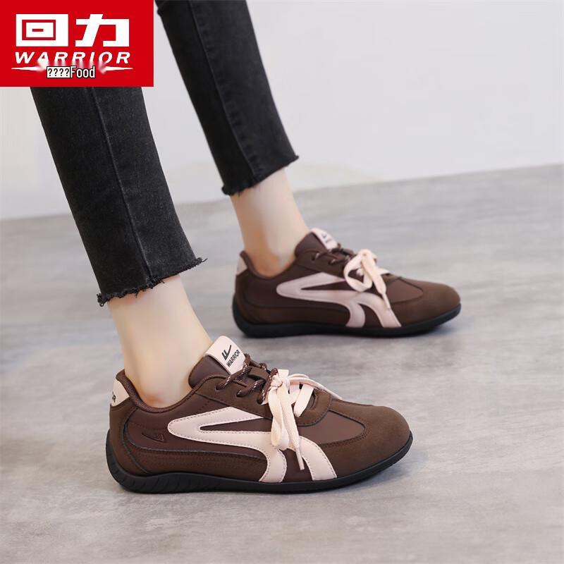 Huili Women's Winter Retro Trainer Shoes