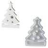 Christmas Tree Decorations Silicone Moulds Customizable Christmas Tree Candle Holder Moulds Crafts Mold for Home Decors