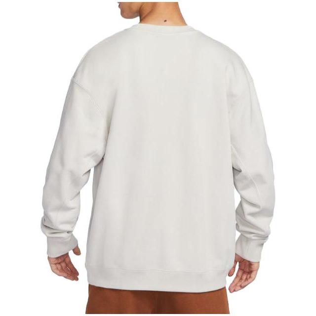 New Nike Sportswear FW23 Sweatshirt Men's Light Bone FV8457-072