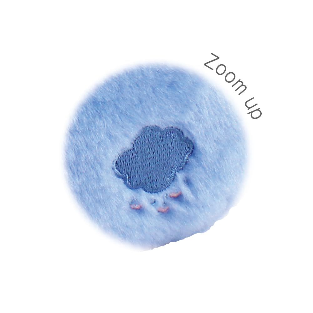 Factory Care Bears Plush Toy with Grumpy Bear T's Carabiner, Zipper, CB-5544238GP