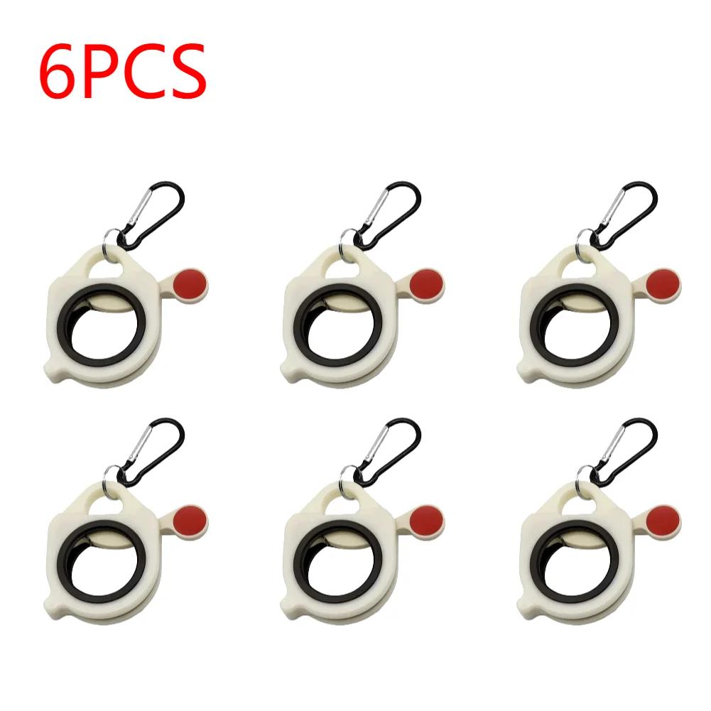 10-1Pcs Fluorescent Cable Tie Organizer Durable Plastic Storage Tools Portable Tie Holder Practical Wiring Cable Strap Organizer