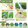 7-in-1 Soil & Water Meter Digital Plant Temperature/Soil Moisture/pH Meter/Light Intensity/Fertility/EC/TDS with Backlit LCD Display