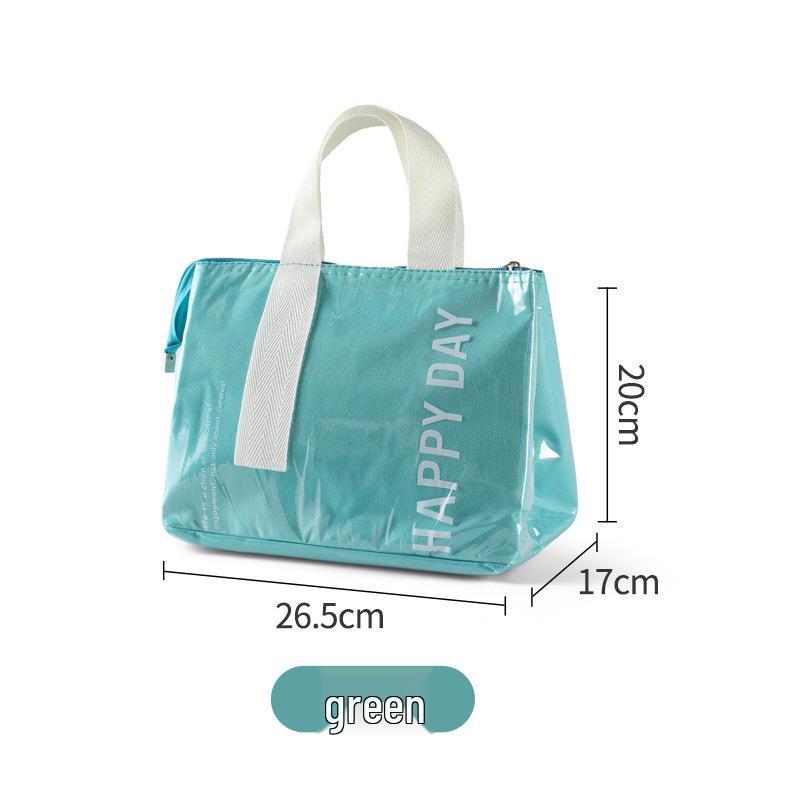 Dopamine Insulated Bento Lunch Bag - Large Capacity for Office, Camping, or Picnic