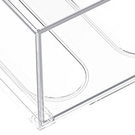 Akrylowe Pudełko do Przechowywania Przezroczysty Organizer z Szufladami Pyłoszczelny Organizer na Kosmetyki Okulary Herbata Kawa Artykuły Biurowe Pojemnik do Przechowywania na Biurko