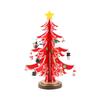 New Christmas Decorations Wooden Christmas Tree Home Decoration Creative DIY Assembly Desktop Decoration Wooden Hand Toy