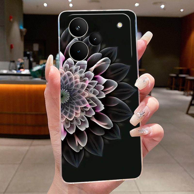 Phone Casing For Realme P4 Pro 5G Back Cover Luxury Dragon Cute Cool Boys Girls Flowers Patterns Transparent Soft Silicone Case