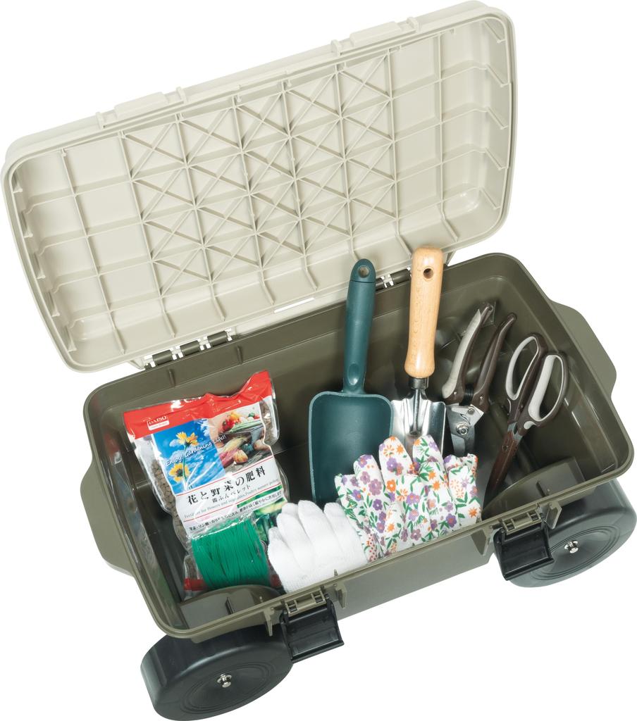 Green Pal Field Cart KURURI Storage Seat Chair Moving Gardening Weeding Car Wash