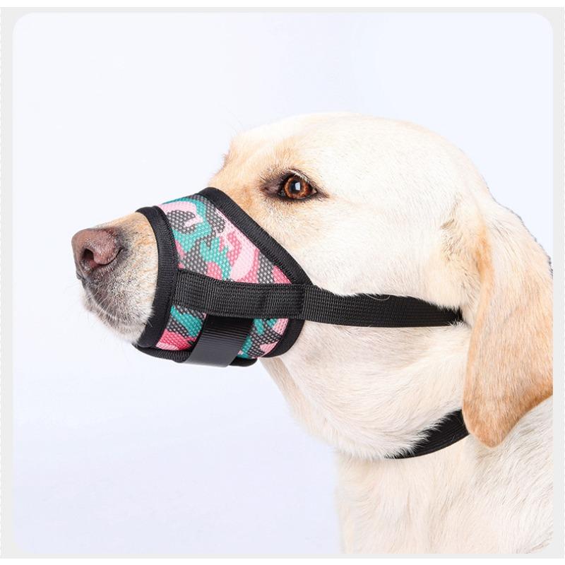 Dog Muzzle New Style Anti-barking and Anti-biting Dog Muzzle Breathable Mesh Pet Muzzle Anti-accidental Eating Pet Mask