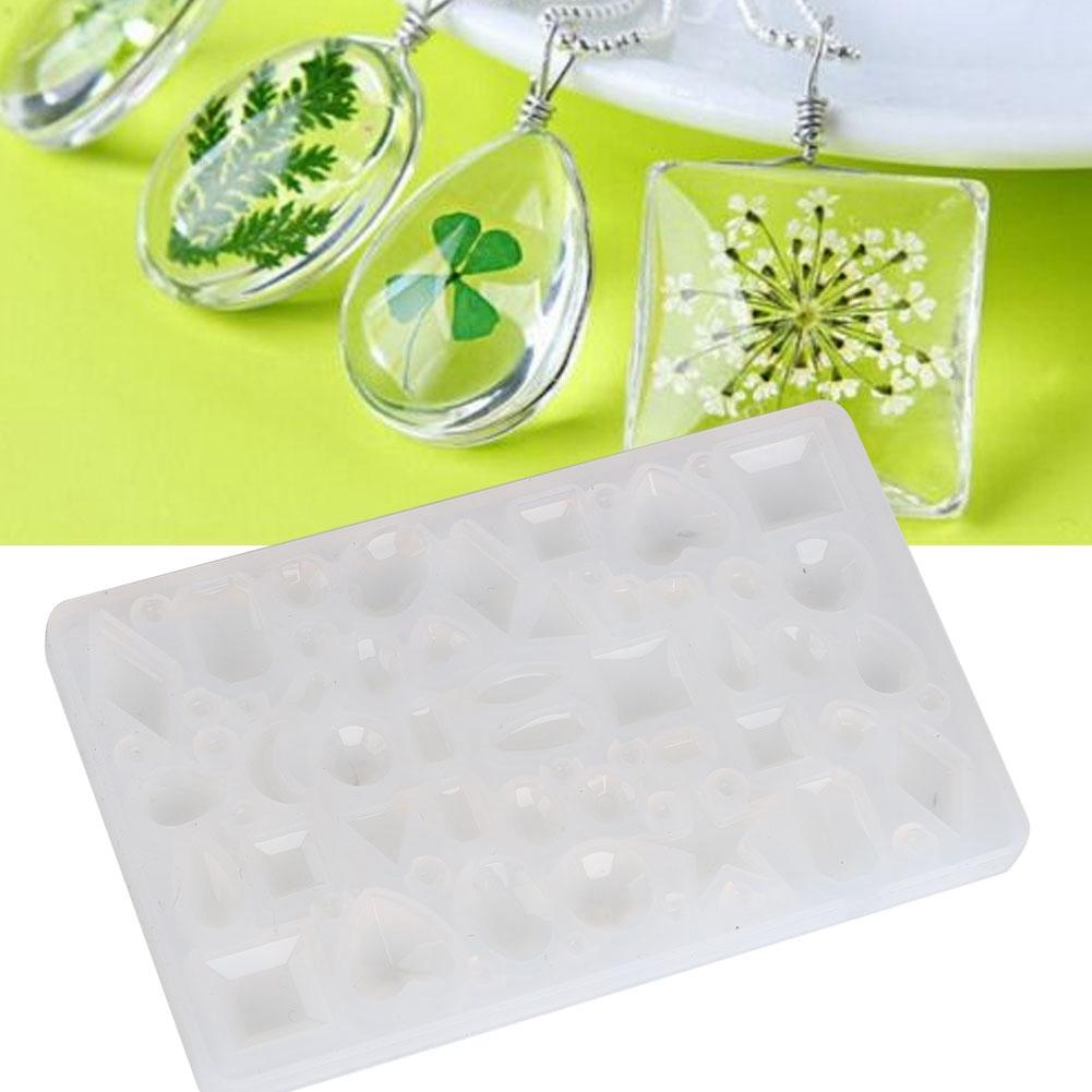 DIY Epoxy Resin Making Silicone Mold Decoration Jewelry Pendant Making Accessory (Type A)