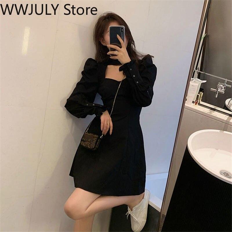 Elegant Y2k Mini Dress Women Party 