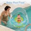 Baby Floating Swimming Ring With Sunshade Canopy Inflatable Floating Row Kids Summer Swimming Pool Circles Bathing Infant Rings