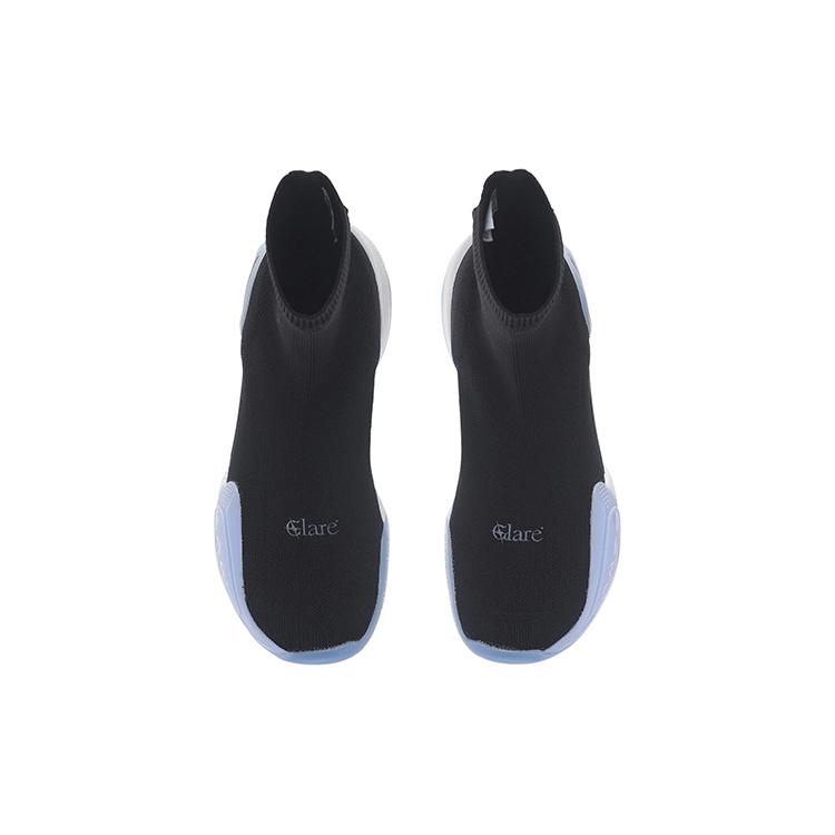 New Glare x LiNing WOW 9 Way Of Wade 9 LS Cushioning Rebound High Top Performance Basketball Shoes Women's Black ABCS074-4