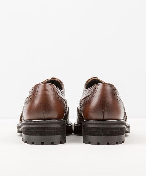 Leatherless #515 / Walker Sole Wingtip Boots / Brown / For Men