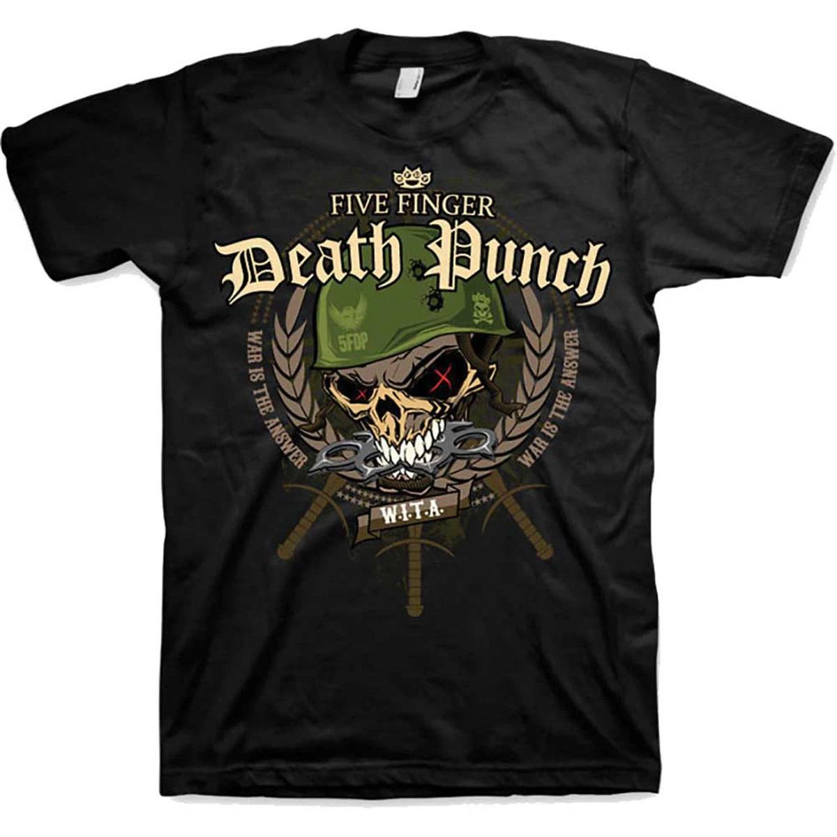 Five Finger Death Punch Warhead Official Tee T-Shirt Mens Unisex 4XL