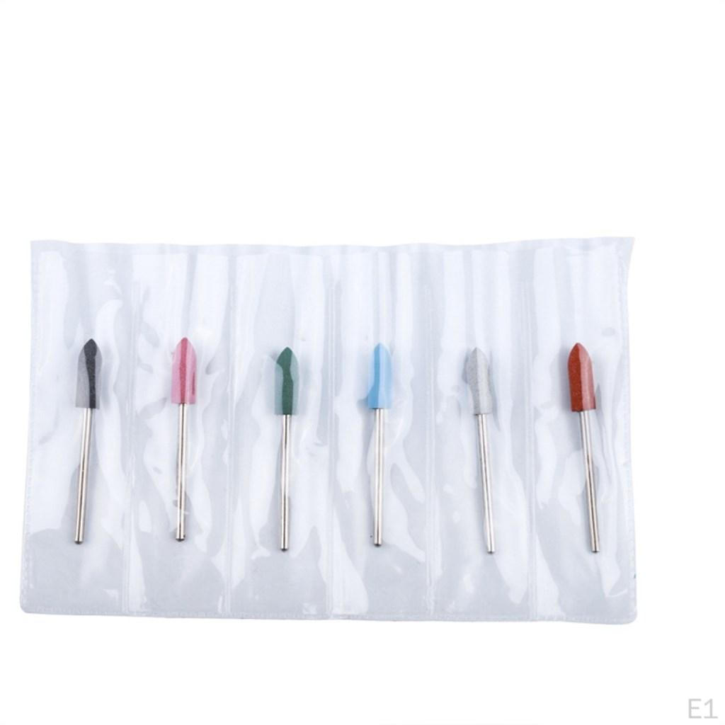 6pcs Silicone Polishing Tool Buffing Mounted Jewelry, Glass, , Ceramic,