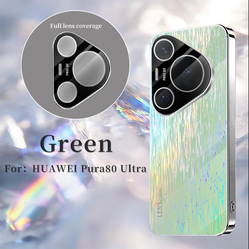 For Huawei P80 Ultra Case Fashion Gradient Colorful Slim Protective Back Cover Case For Huawei P80 P70 P60 P50 Pro Phone Shell