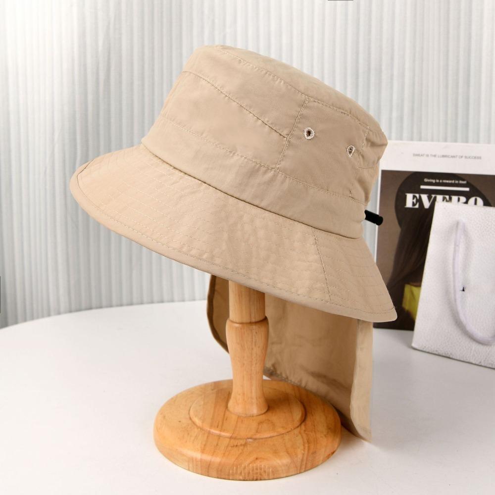 UPF 50+ Foldable Bucket Hat Waterproof Wide Brim Sun Hat Lightweight Anti-UV Fishman Hat  Unisex