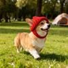 Knitted Dog Hat & Scarf for French Bulldog, Pug, Shiba Inu, Corgi – Winter Ear Cover