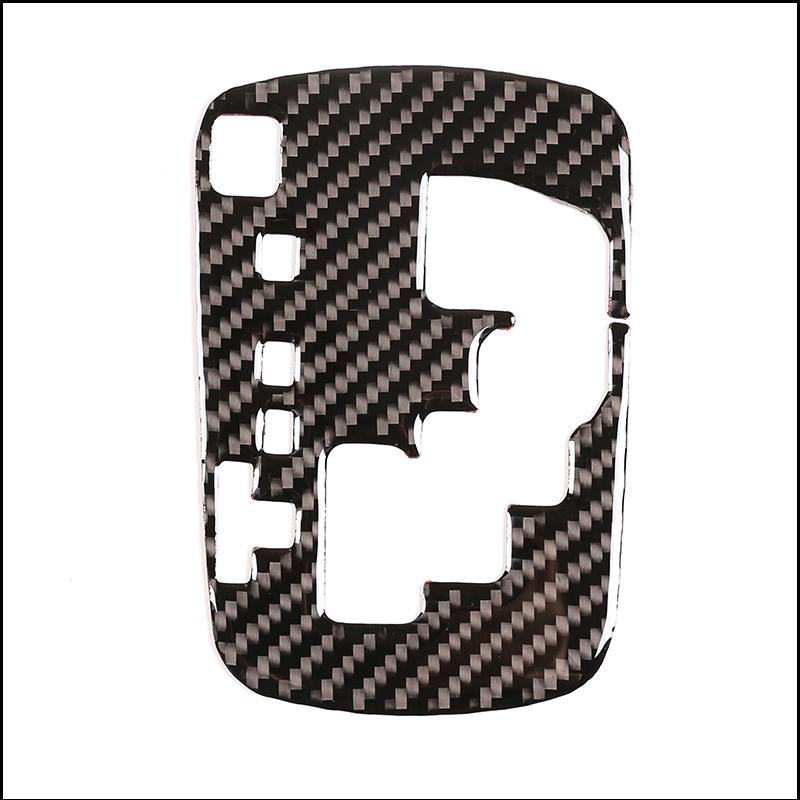 For Toyota Hilux 2015- Soft Carbon Fiber Central Control Gear Shift Indicator Panel Trim Cover Interior Decorative Stickers