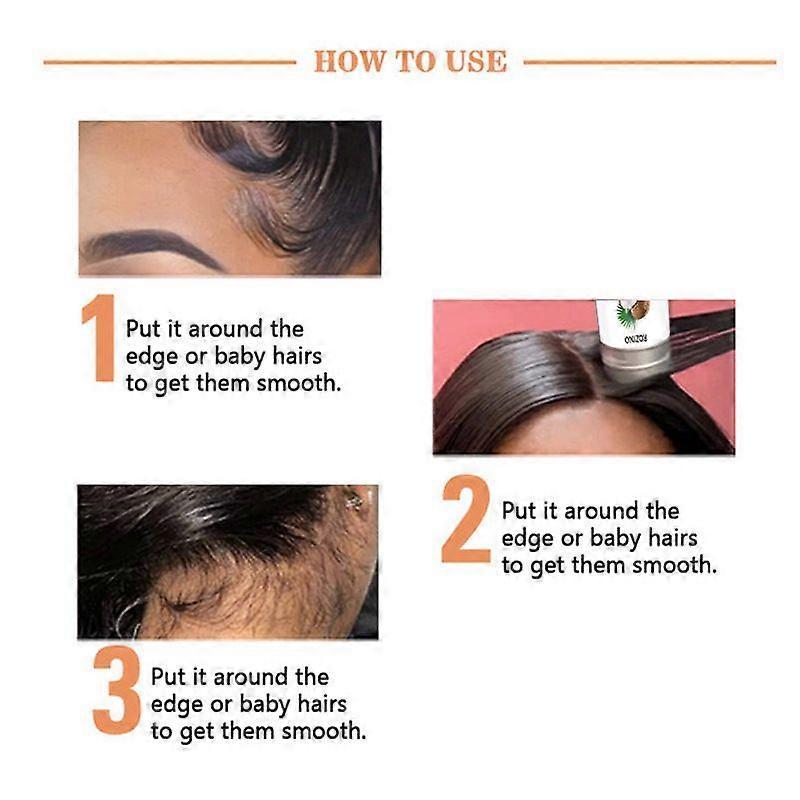 Hair Wax Stick For Flyaways, Wax Stick for Hair, Strong Hold, Makes the Hair Look Neat and Tidy, for Wigs, Hair Strands, Frizz, Baby Hair