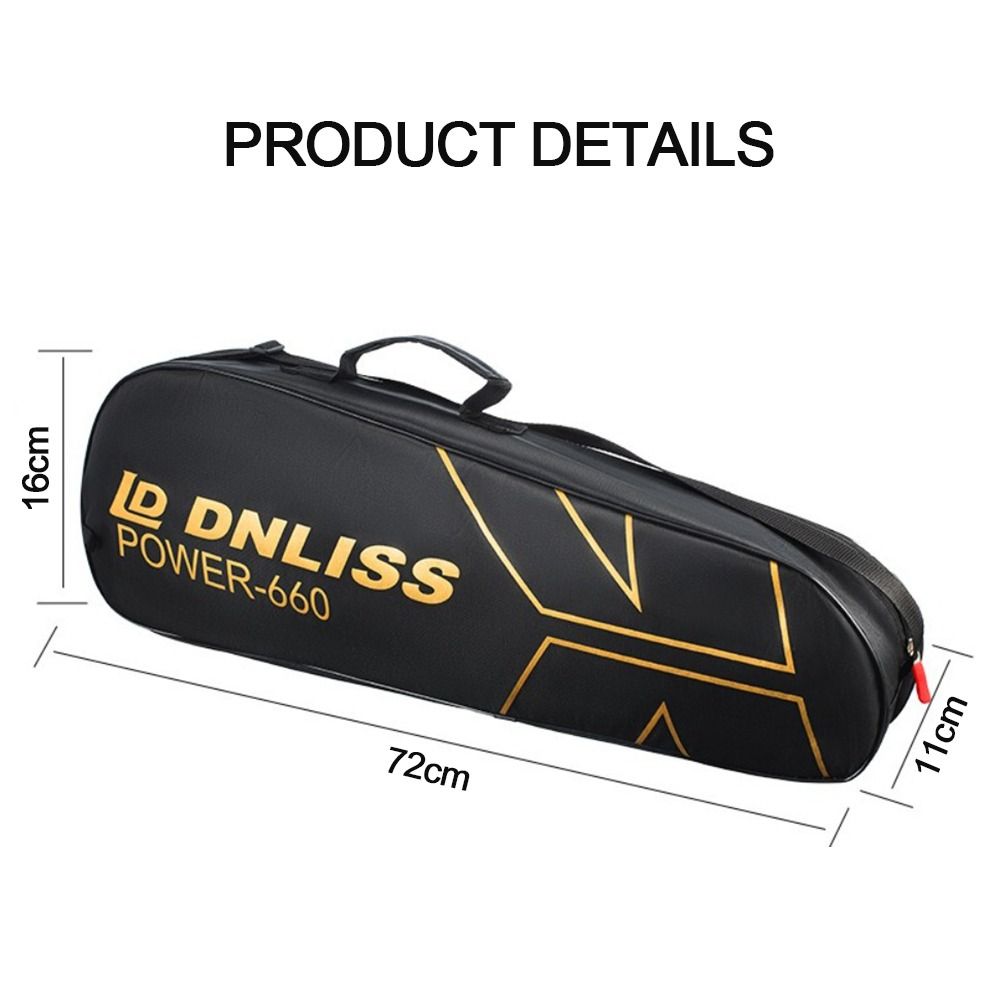 Thick Badminton Racket Cover Portable Tennis Storage Protective Pouch Racket Carrying Bag Sport